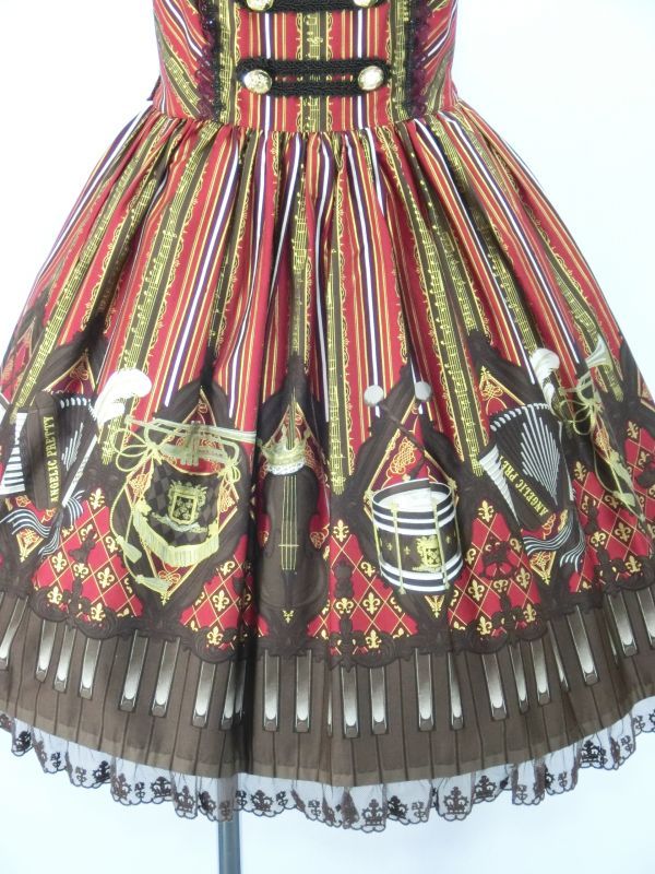 Quartet Chocolate Special JSK Set by Angelic Pretty