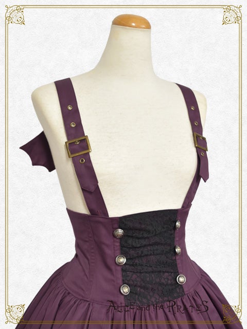 Shadow of Bat Corset Long Skirt by Alice and the Pirates