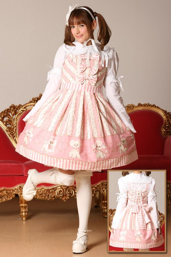 Replica Poodle Pattern JSK (g674-g676) by Bodyline