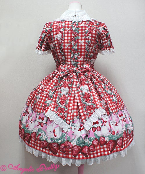 Ribbon Berry Bunny OP by Angelic Pretty