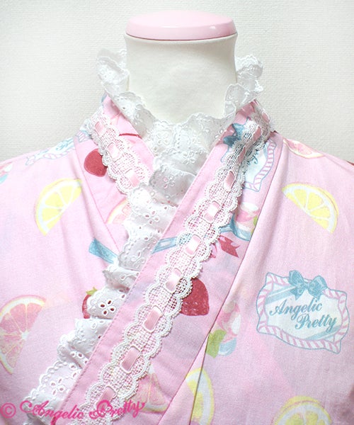 Dreamy Parfait Yukata Set by Angelic Pretty