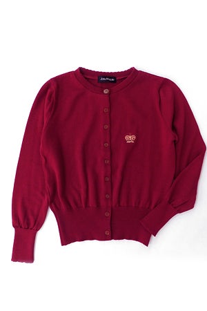 Heart Crown Cardigan by Jane Marple