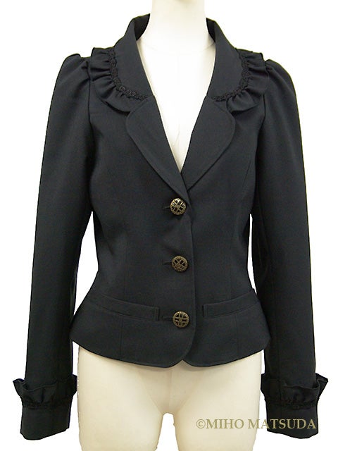 Nozy Frill Jacket (2018) by Miho Matsuda