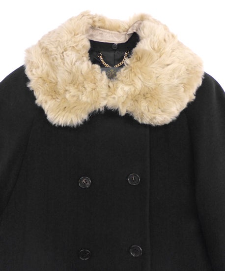 Fur Collar Cape Coat by Jane Marple