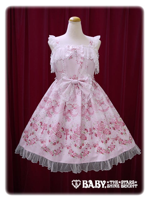 Juno's Bouquet～乙女の誓い～　ボンネット　ピンク Juno's Bouquet ~Oath of the Maiden~ JSK II by Baby, the Stars