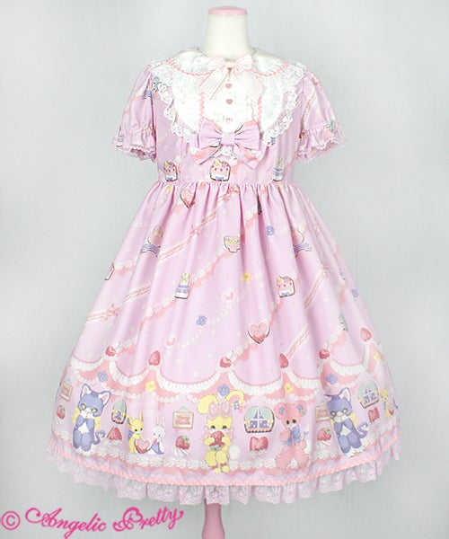 Angelic Pretty♡Fancy Whip♡オーバーニー♡イエロー Fancy Whip OP by Angelic Pretty