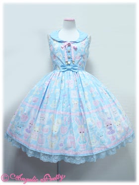 Fancy Paper Dolls JSK with Collar by Angelic Pretty