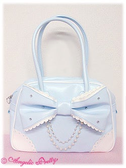 Jewelry Ribbon Boston Bag by Angelic Pretty