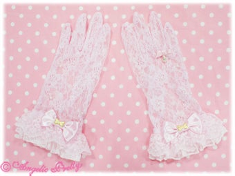 Doll Short Lace Gloves by Angelic Pretty