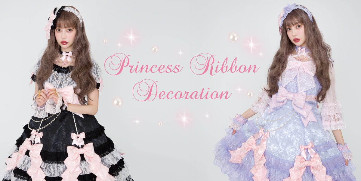 PrincessリボンデコレーションJSK サンプル品 Princess Ribbon Decoration JSK by Angelic Pretty
