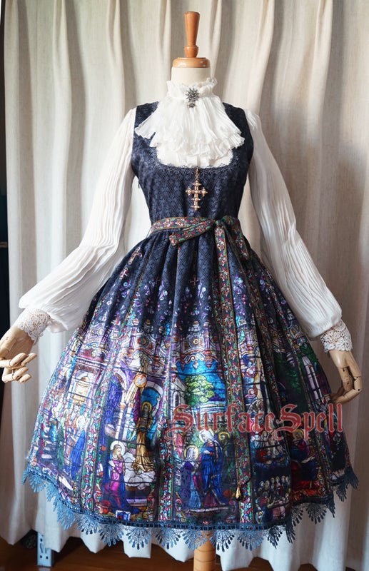 The Rosary Corset JSK by SurfaceSpell