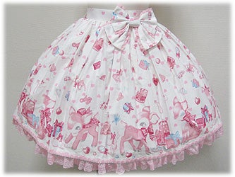 Milky-chan the Fawn Skirt by Angelic Pretty