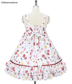 Floating Heart Cherry Babydoll JSK by Metamorphose Temps de Fille