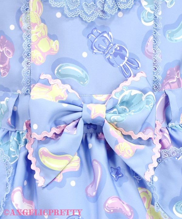 Jelly Candy Toys Heart Salopette by Angelic Pretty