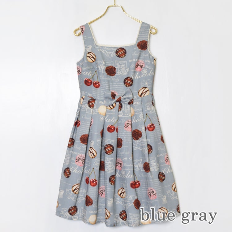 Taffy Chocolate Sleeveless OP by Emily Temple Cute