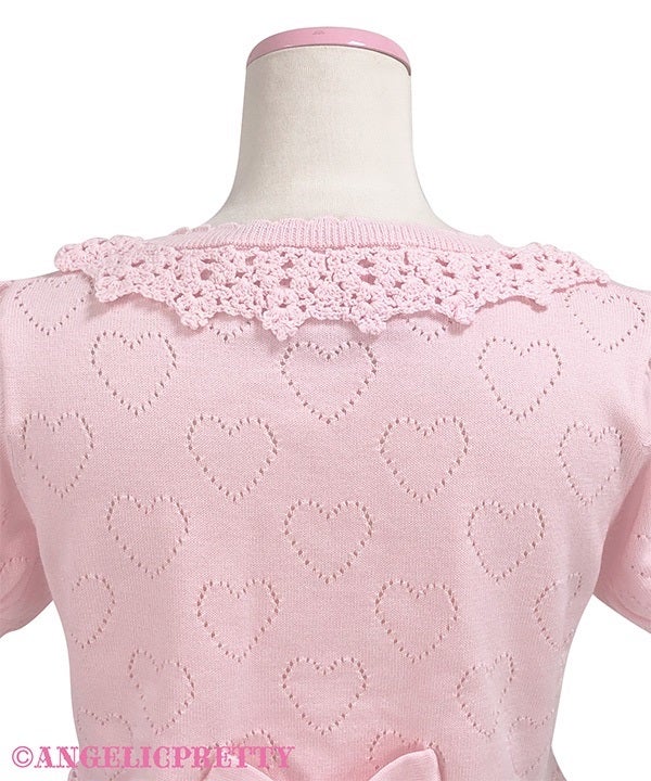 Heart Knit Bolero by Angelic Pretty