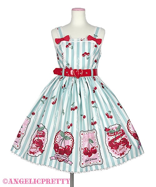 ワンピース angelic pretty cherry stamp MTO] Cherry Stamp JSK (2021 2nd Release) by Angelic Pretty