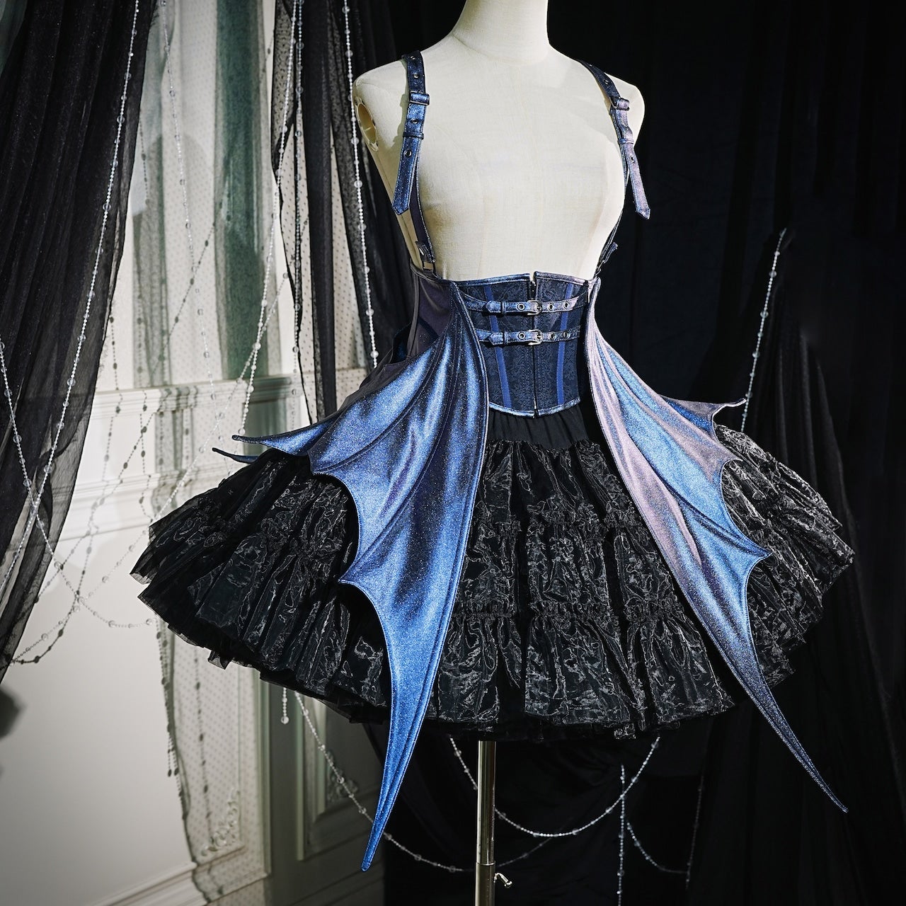 Hoshibako Works ~ Night Evil Harness Corset -bright- by Chinese