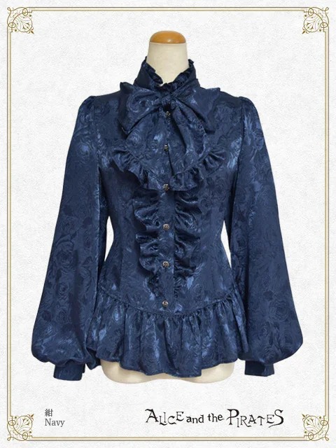 Rose Romeo Volume Sleeve Blouse (2023) by Alice and the Pirates