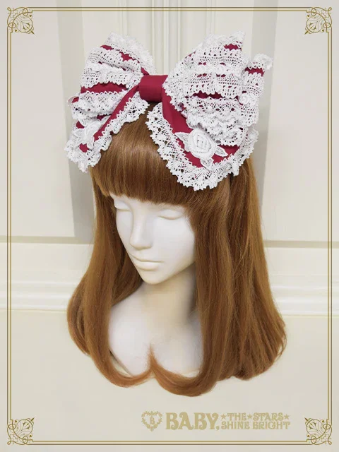 Romantic Dream Rose Head Bow (2025) by Baby, the Stars Shine Bright