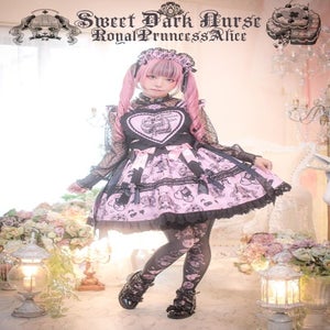 Sweet Dark Nurse JSK (Kuua Collaboration) by Royal Princess Alice