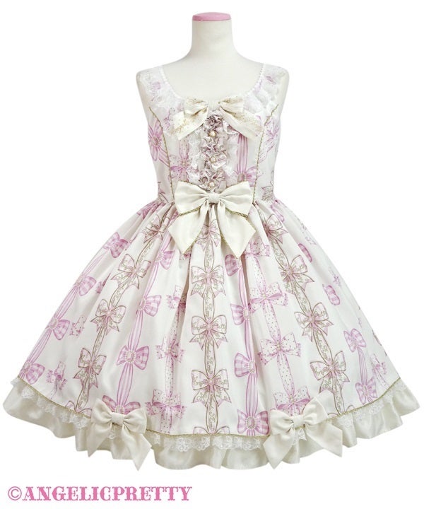 Jewelry Ribbon Princess JSK by Angelic Pretty