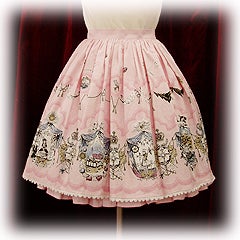 Pirates Alice Print Skirt II by Alice and the Pirates