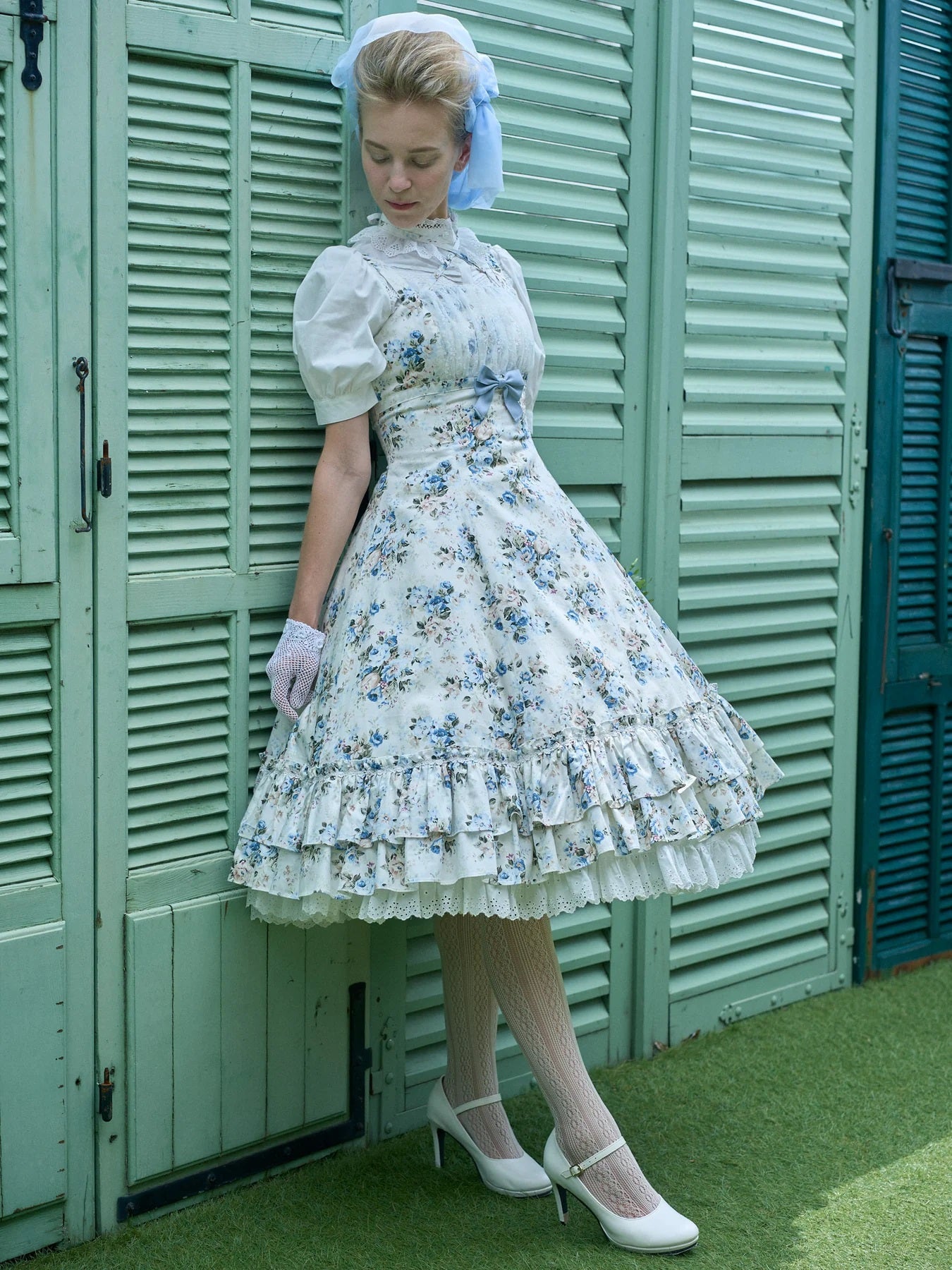 Rococo Bouquet Marie Rose JSK by Victorian Maiden