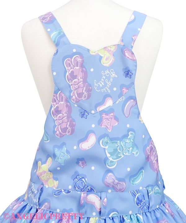 Jelly Candy Toys Heart Salopette by Angelic Pretty