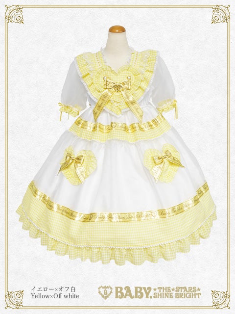 BABY♡ベイビー♡BestWishesSweetheartワンピース イエロー Sweet Best Wishes OP (2023) by Baby, the Stars Shine Bright