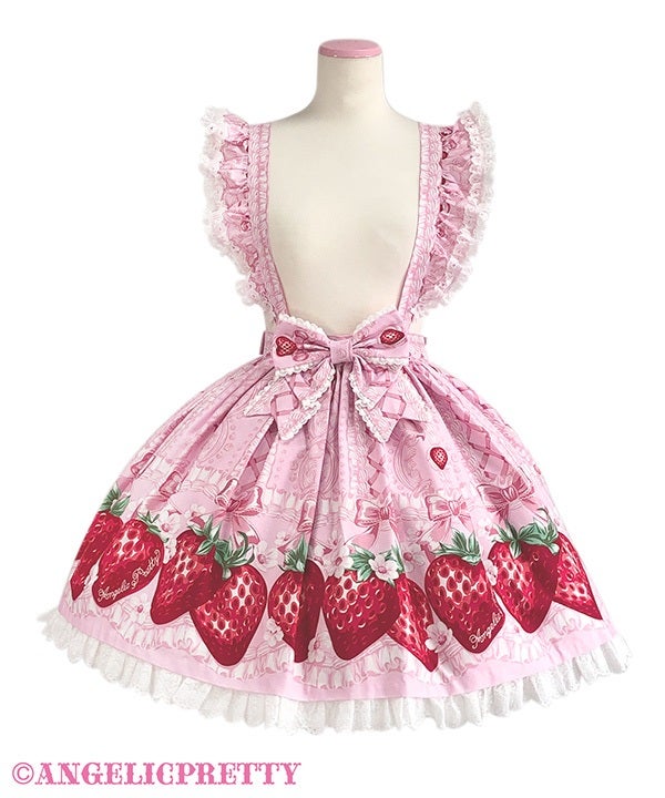 Decoration Strawberry Skirt by Angelic Pretty