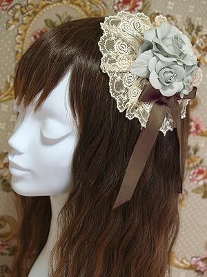 メアリーマグダレン　ワンピース・ヘッドドレス Rosette Headdress (2010) by Mary Magdalene