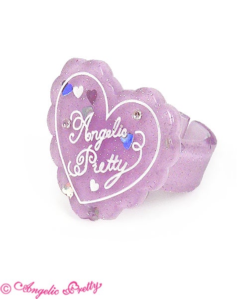 Topping Heart Ring by Angelic Pretty