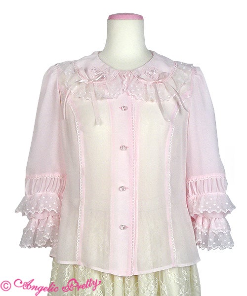 Lacy Heart Blouse by Angelic Pretty