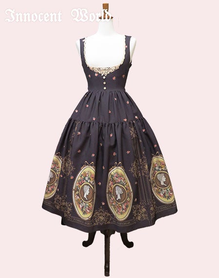 Flora the Flower Goddess Tiered JSK by Innocent World