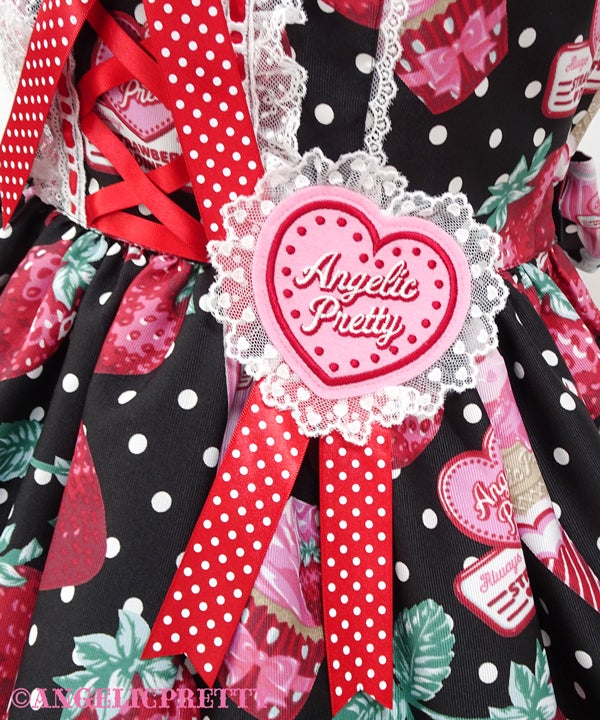 Fresh Strawberry Diner JSK by Angelic Pretty