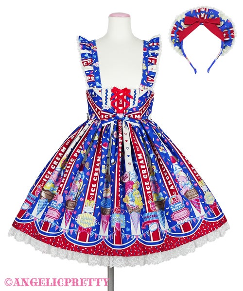 Ice Cream Parlor Cafe Set by Angelic Pretty