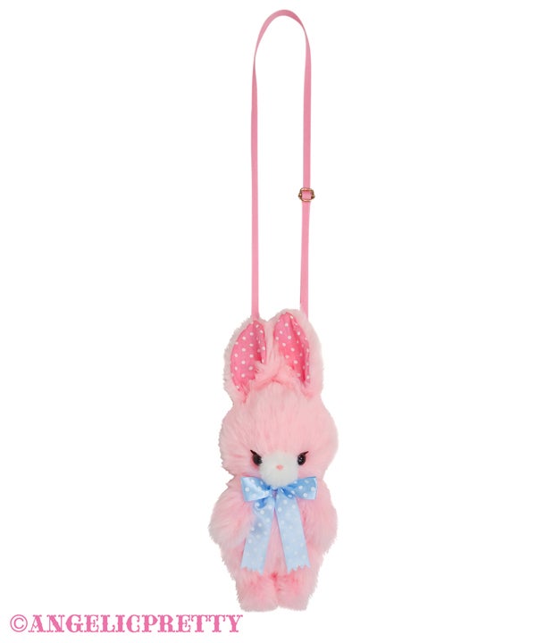 BUNNY TOY Plush Pouch by Angelic Pretty