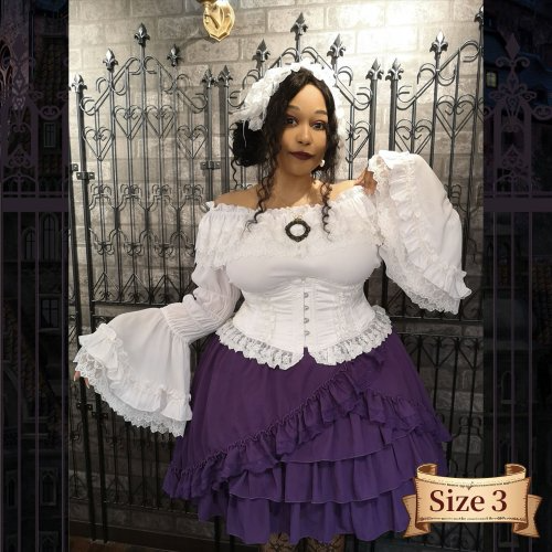 Frill Short Corset (Plus Size) by Atelier Pierrot