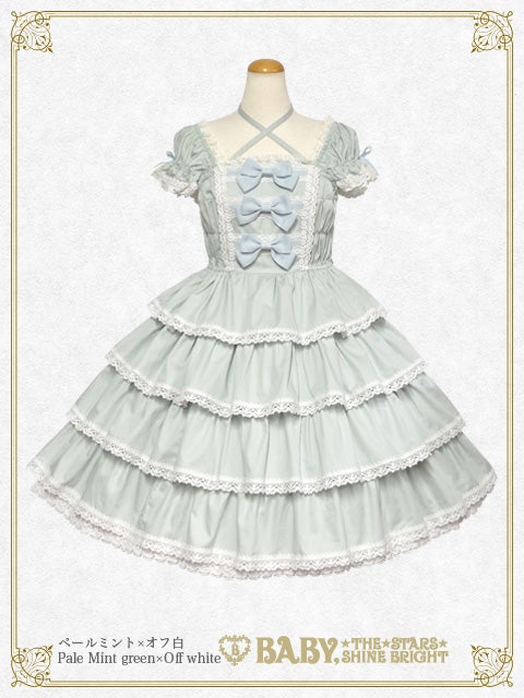 Ribbon Milky Sugar JSK (2021) by Baby, the Stars Shine Bright
