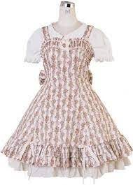 Rose Stripe Bustle JSK (2015) by Bodyline