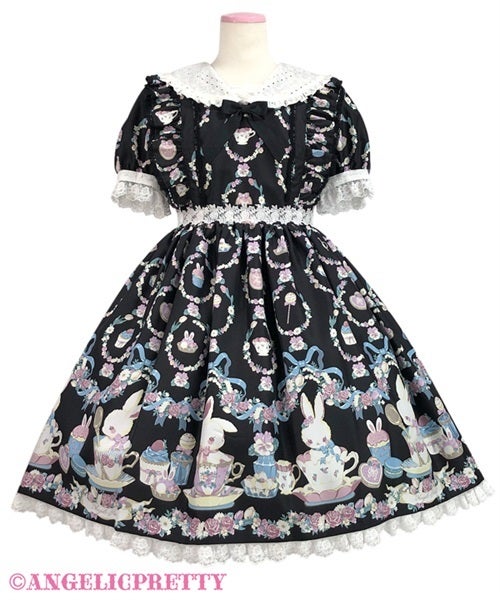 ワンピース angelic pretty flower garden teatime Flower Garden Teatime OP (2024) by Angelic Pretty