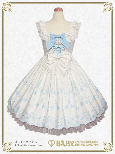 Kumya's Love Heart Embroidery JSK II by Baby, the Stars Shine Bright