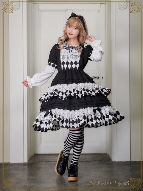Harlequin Checkered Alice OP by Alice and the Pirates