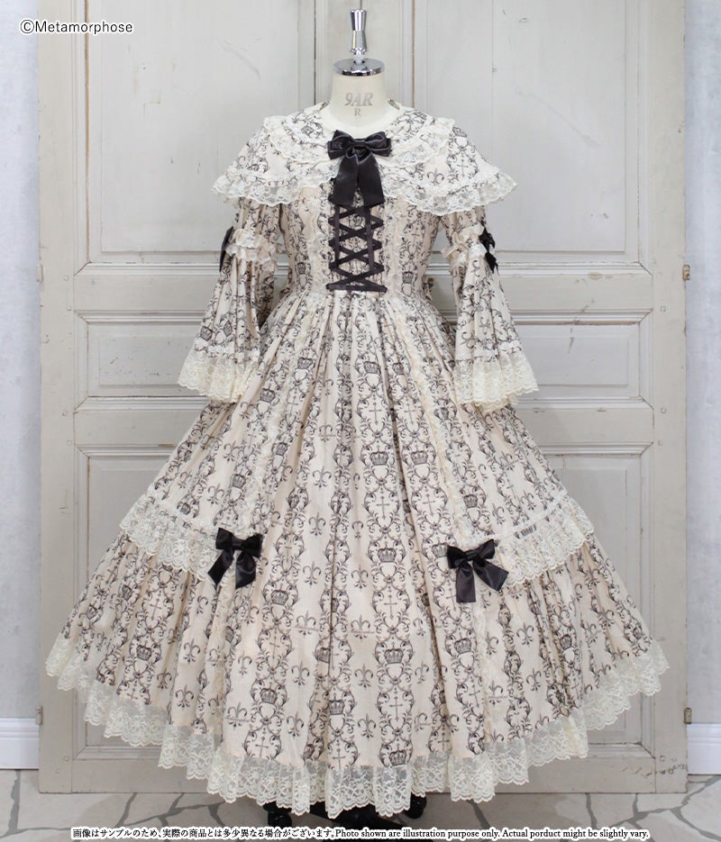 Noble Crown Long OP with Cape by Metamorphose Temps de Fille