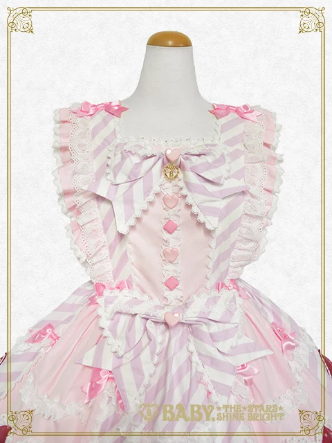 Heart ♡ Bunny Parade Stripe JSK by Baby, the Stars Shine Bright