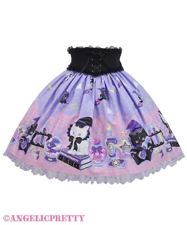Angelic Pretty Magical Milk Cats スカート Magical Milk Cats Skirt by Angelic Pretty
