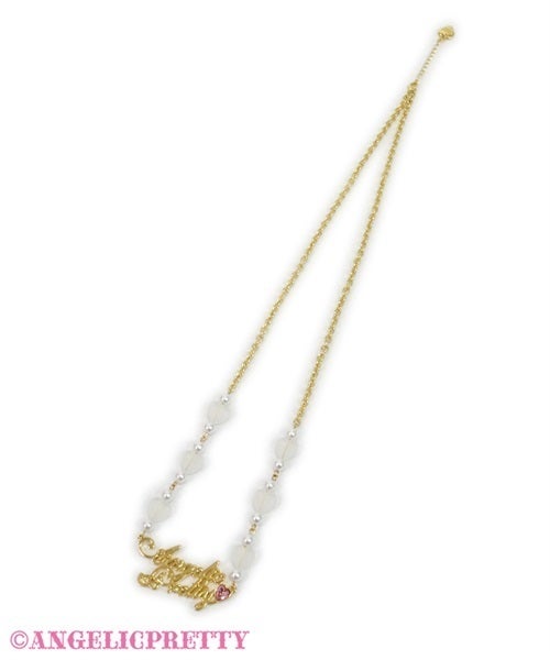 Angelic Plate Necklace (2024) by Angelic Pretty