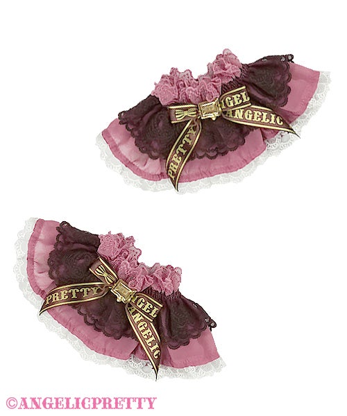 Chocolaterie Wrist Cuffs by Angelic Pretty