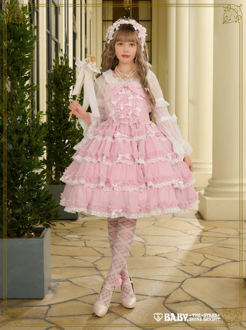 新品 MILK ホイップベリーJSKホワイト Milky Sugar Pearl JSK by Baby, the Stars Shine Bright